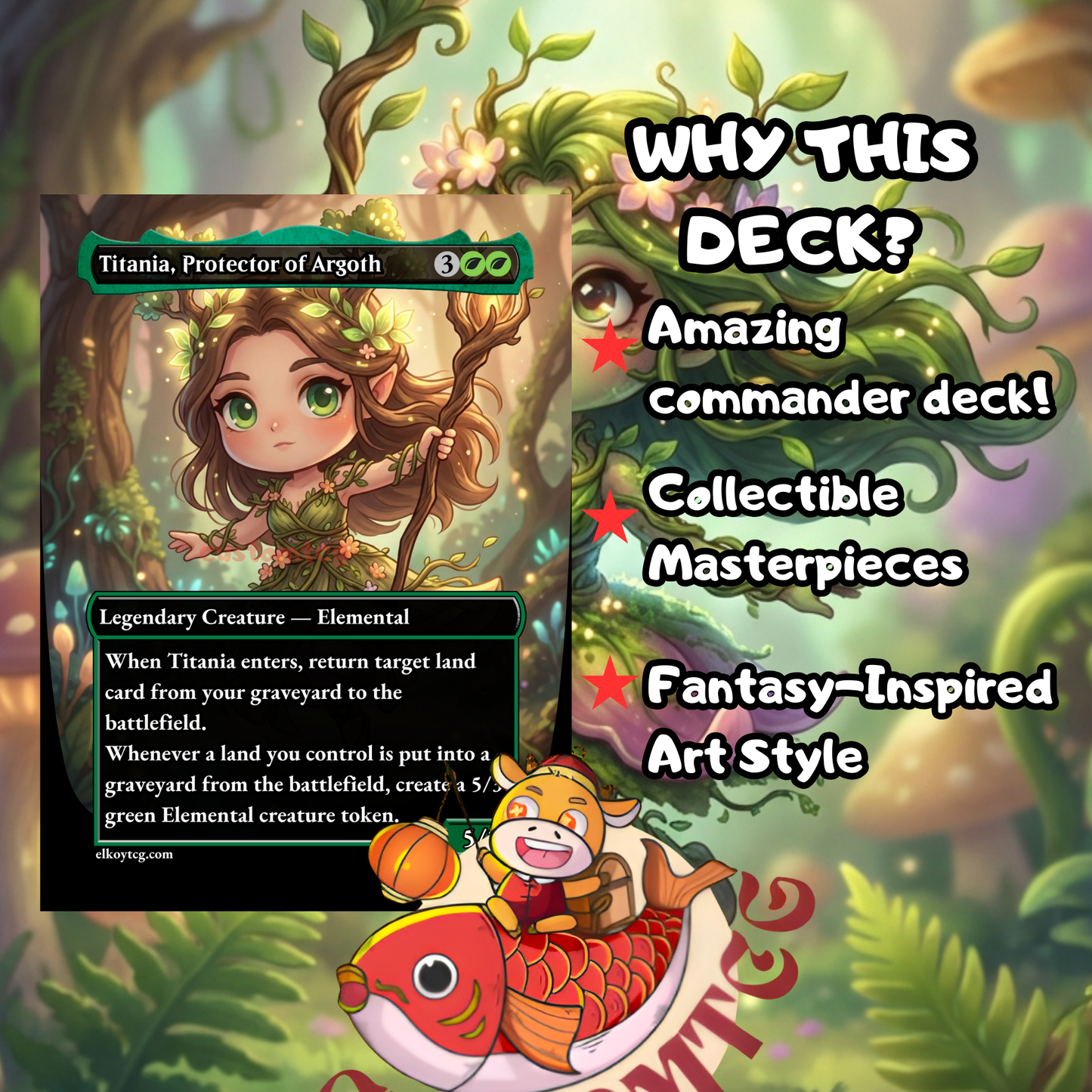 Kirri, Talented Sprout Custom Deck