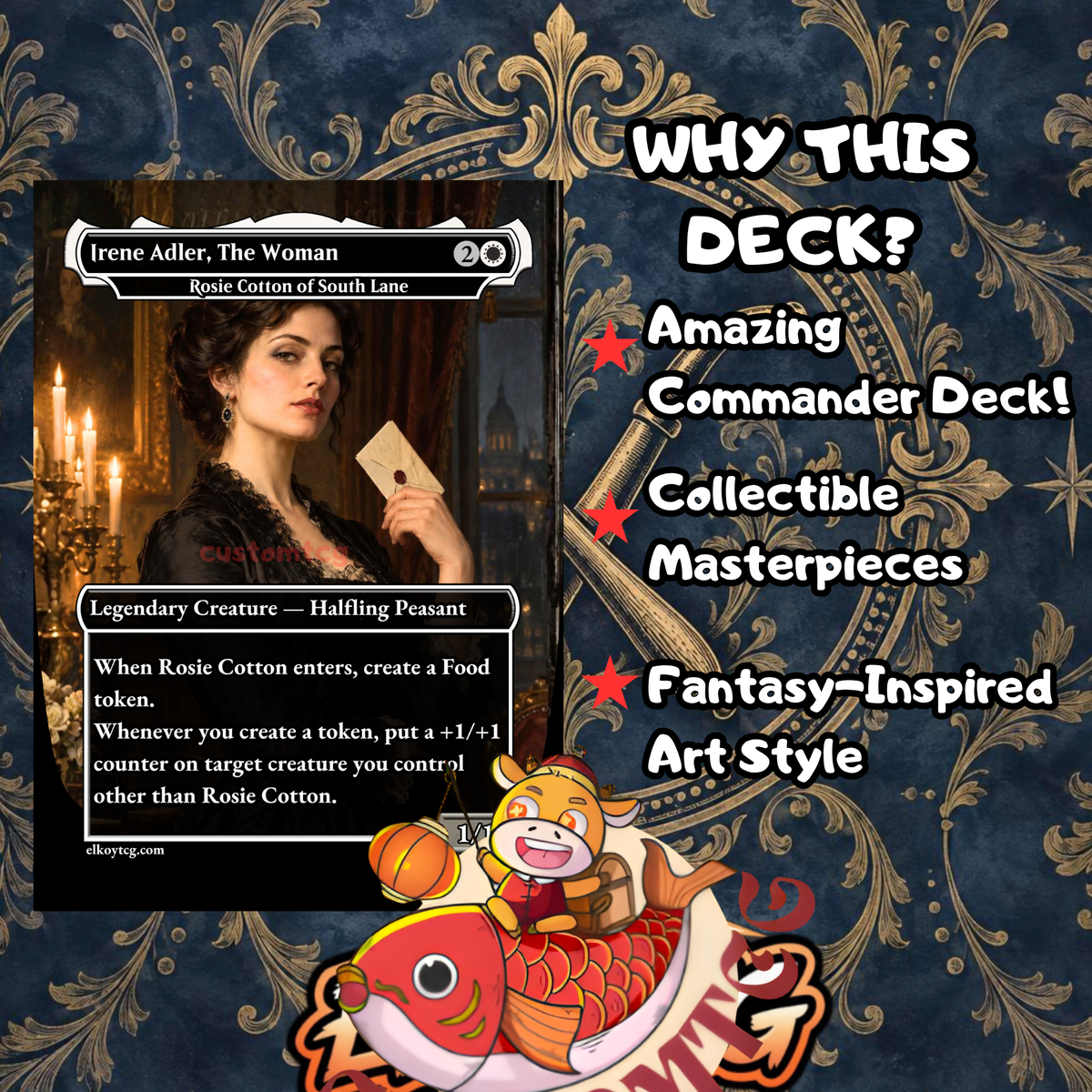 SHERLOCK HOLMES Custom Deck
