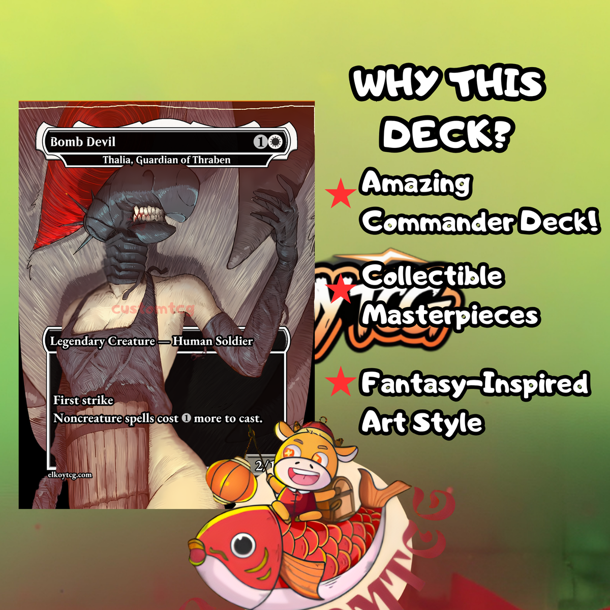 Chainsaw Man Custom Deck