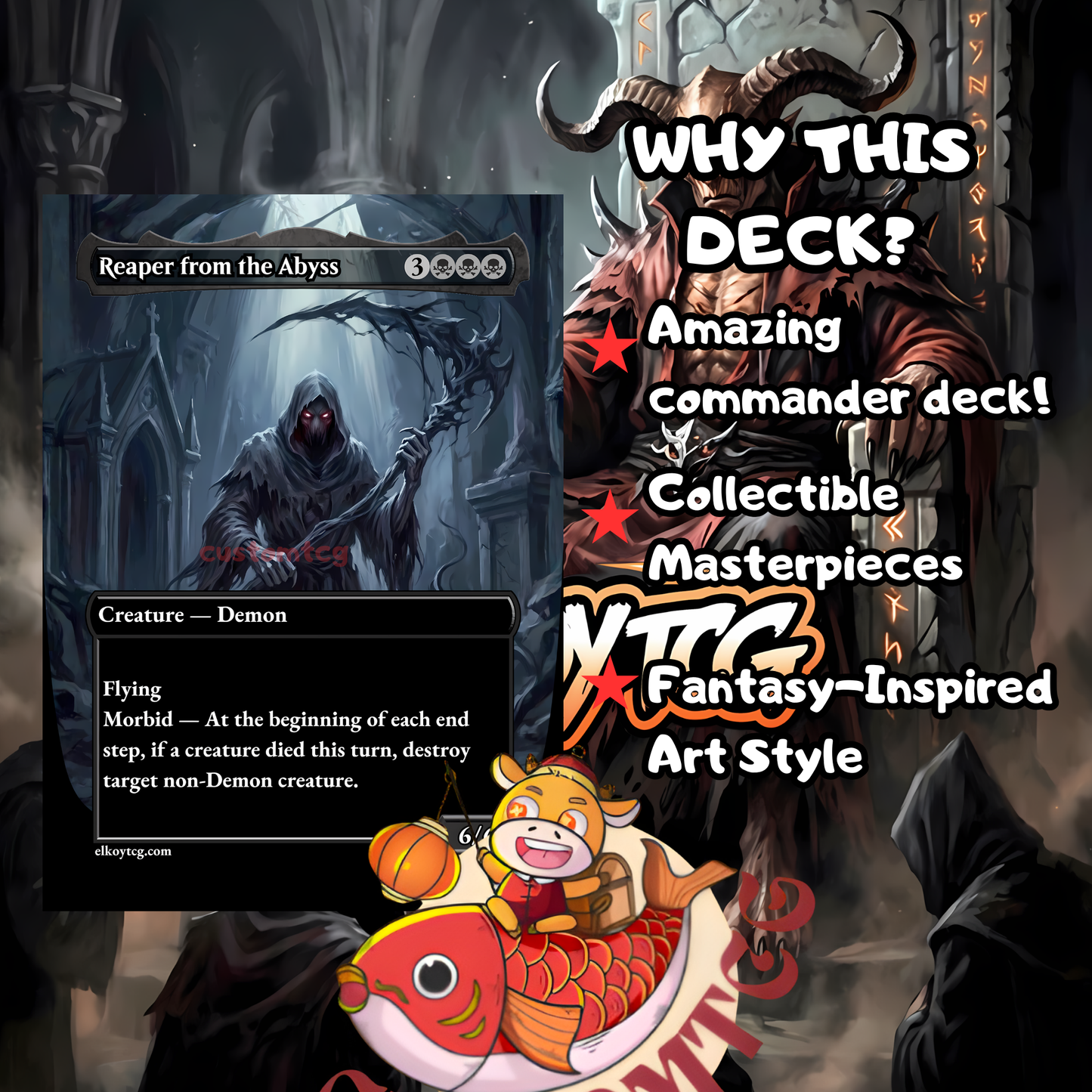 Rakdos, Patron of Chaos — Demon Tribal Custom Deck