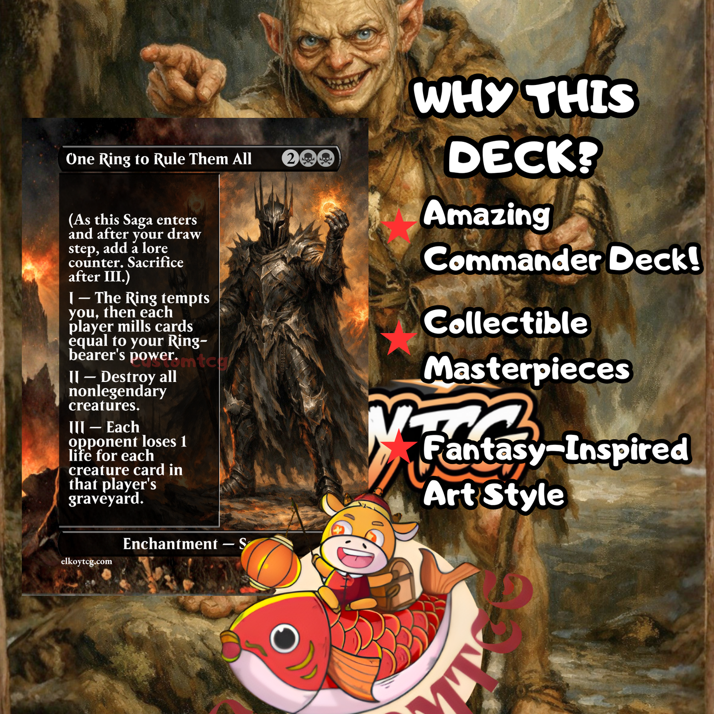 Sméagol, Helpful Guide Custom Deck