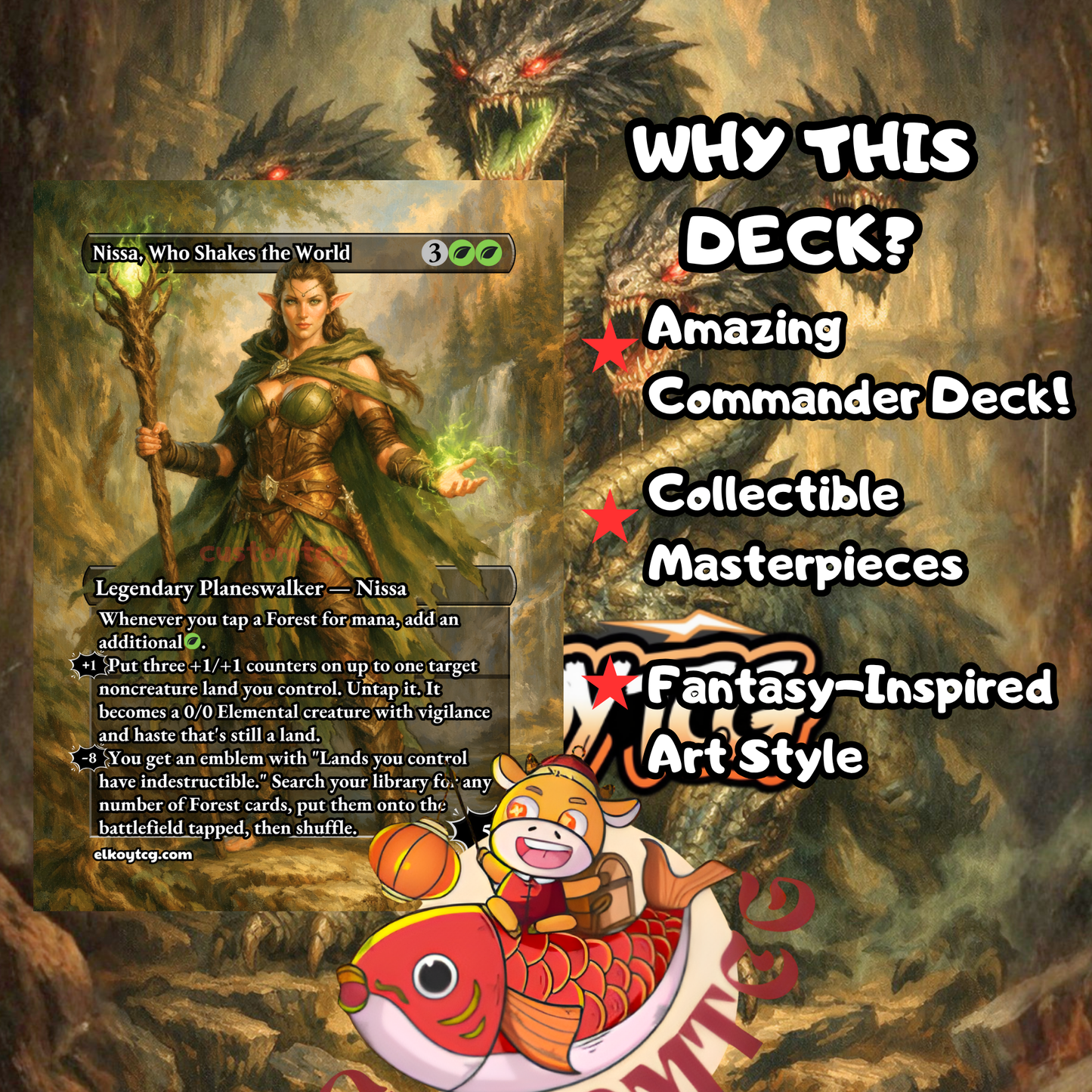 Gargos, Vicious Watcher Custom Deck