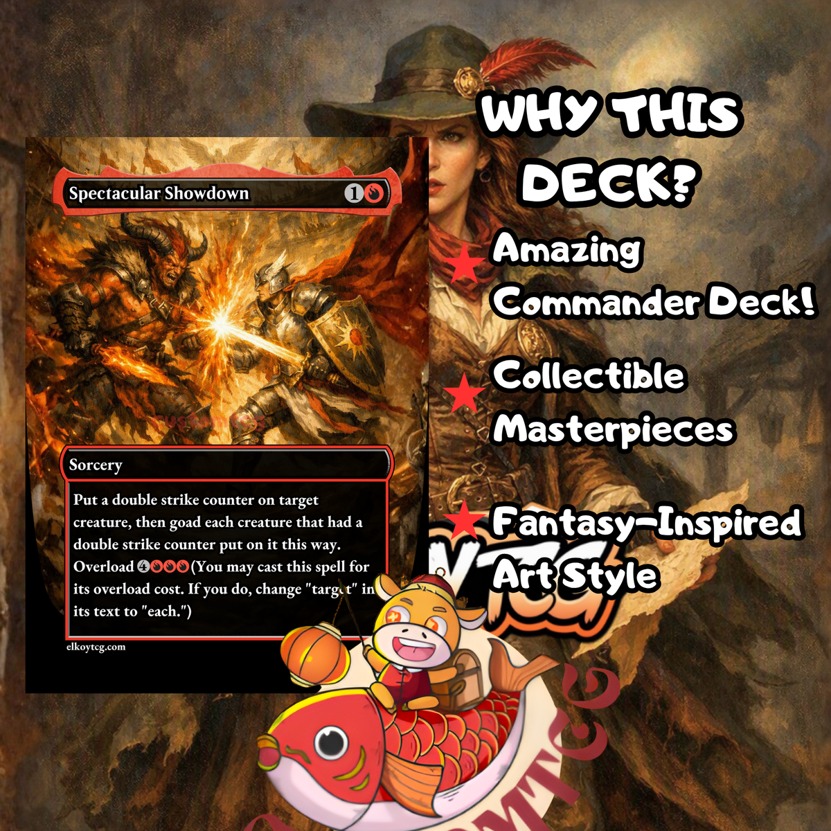 NELLY BORCA, IMPULSIVE ACCUSER — Boros Goad & Chaos Custom Deck