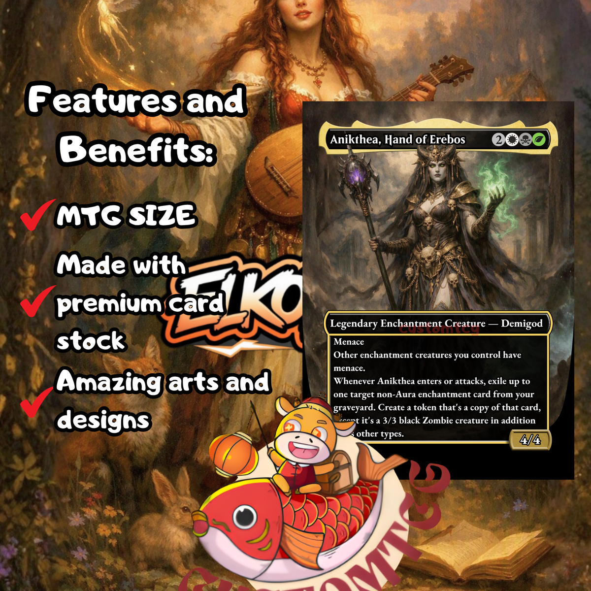 Narci, Fable Singer Custom Deck