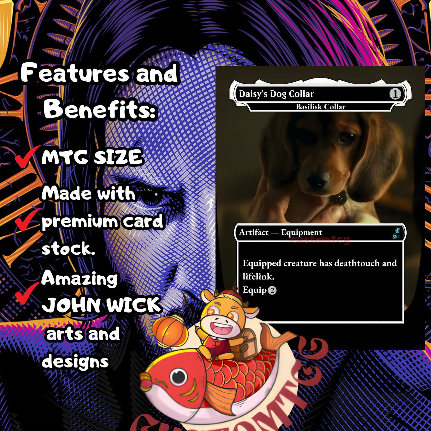 John Wick Commander Deck