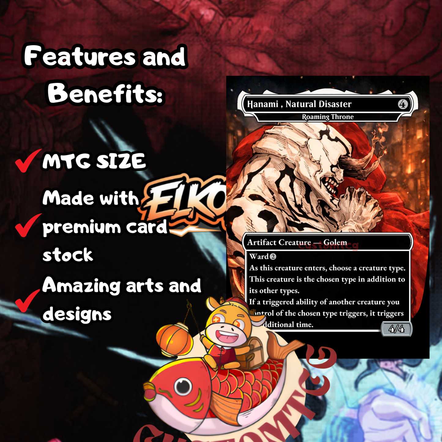 Jujutsu Kaisen Custom Deck