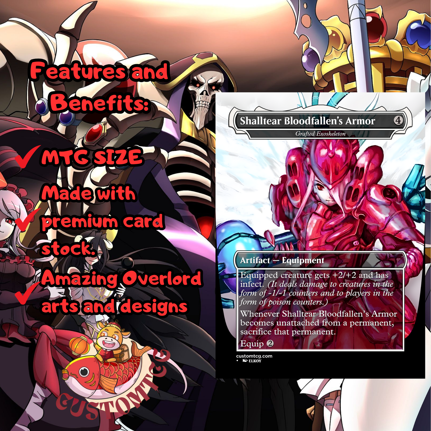 Overlord Custom Deck