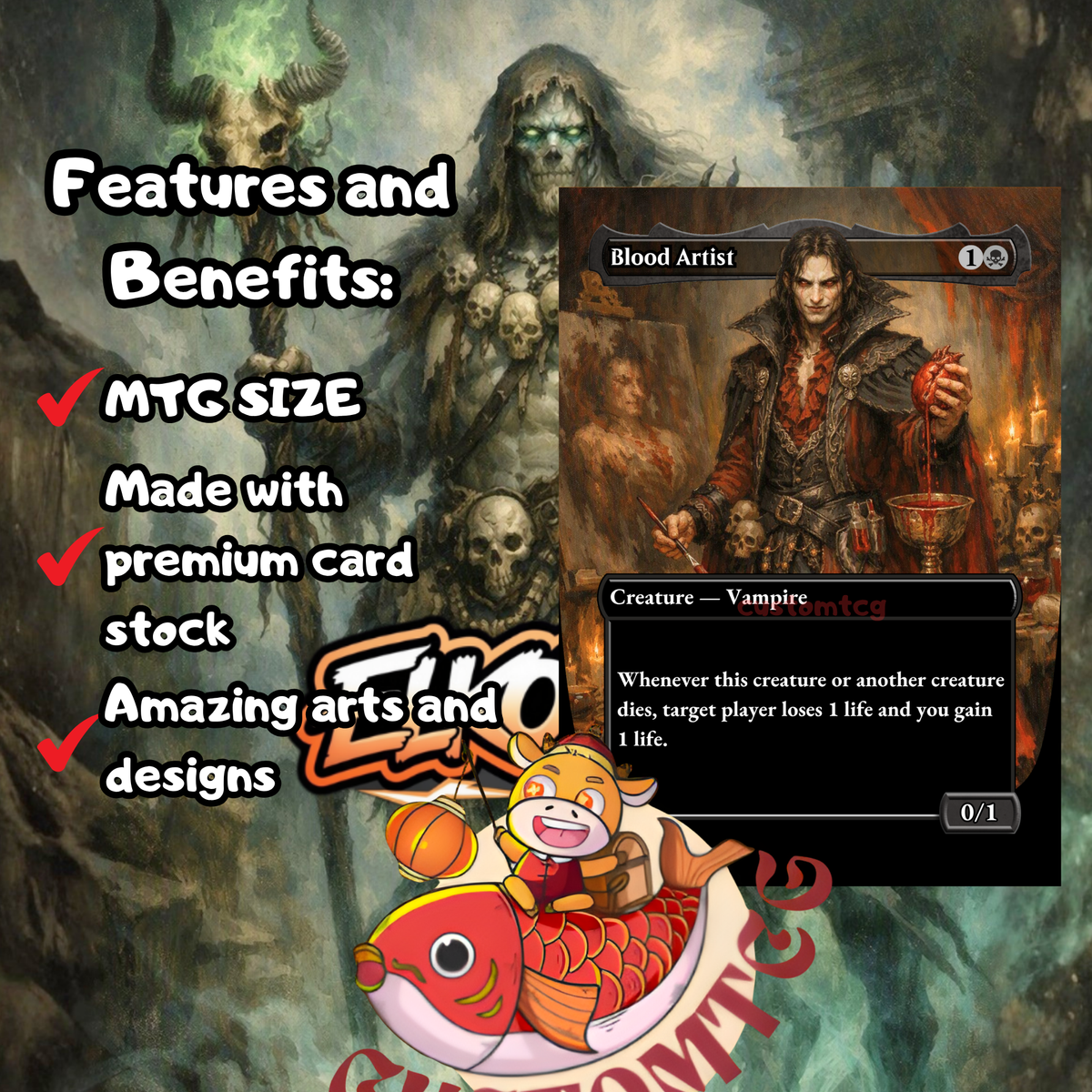 Karador, Ghost Chieftain Custom Deck