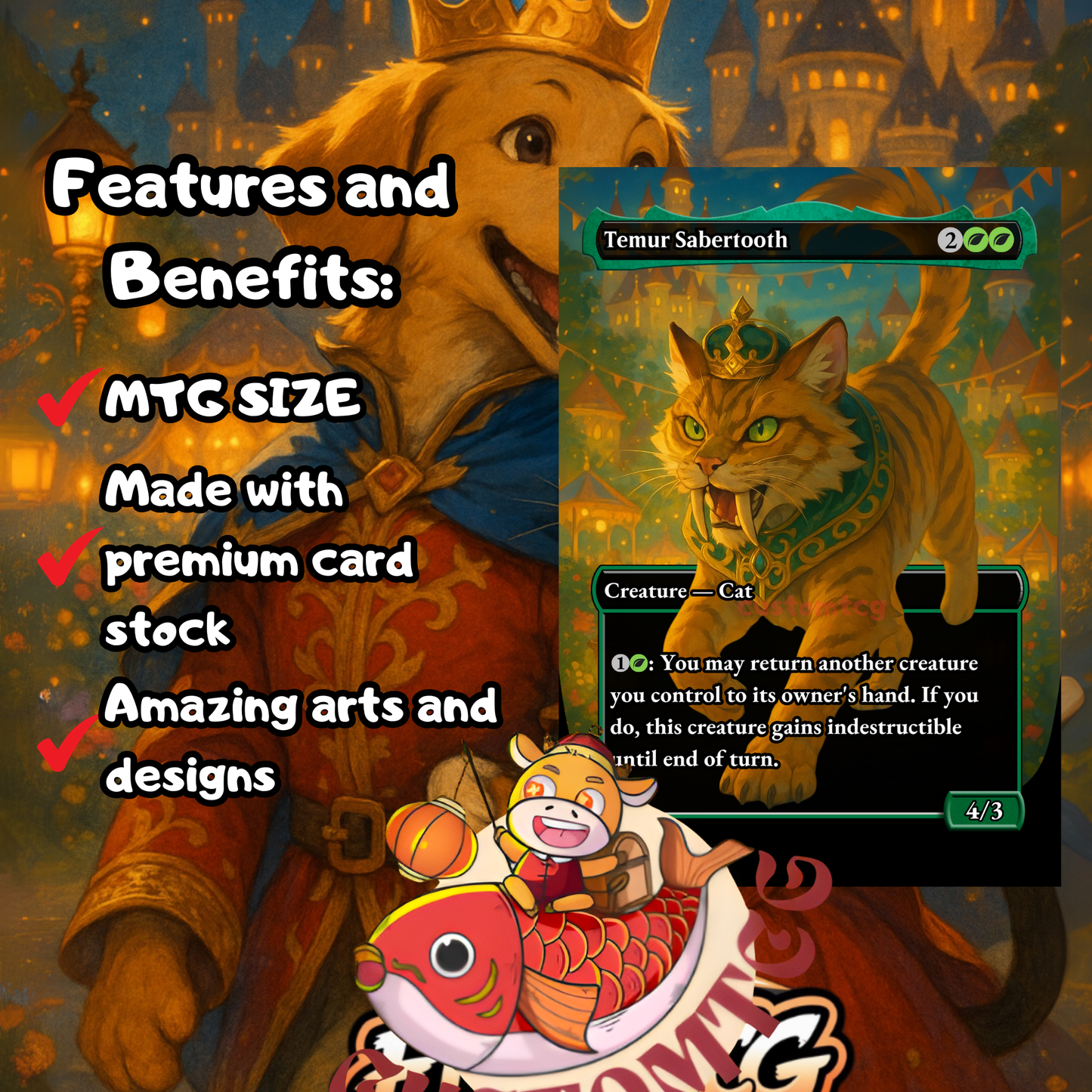 Rin and Seri, Inseparable V3 – Custom Commander Deck (100 Cards + Tokens)