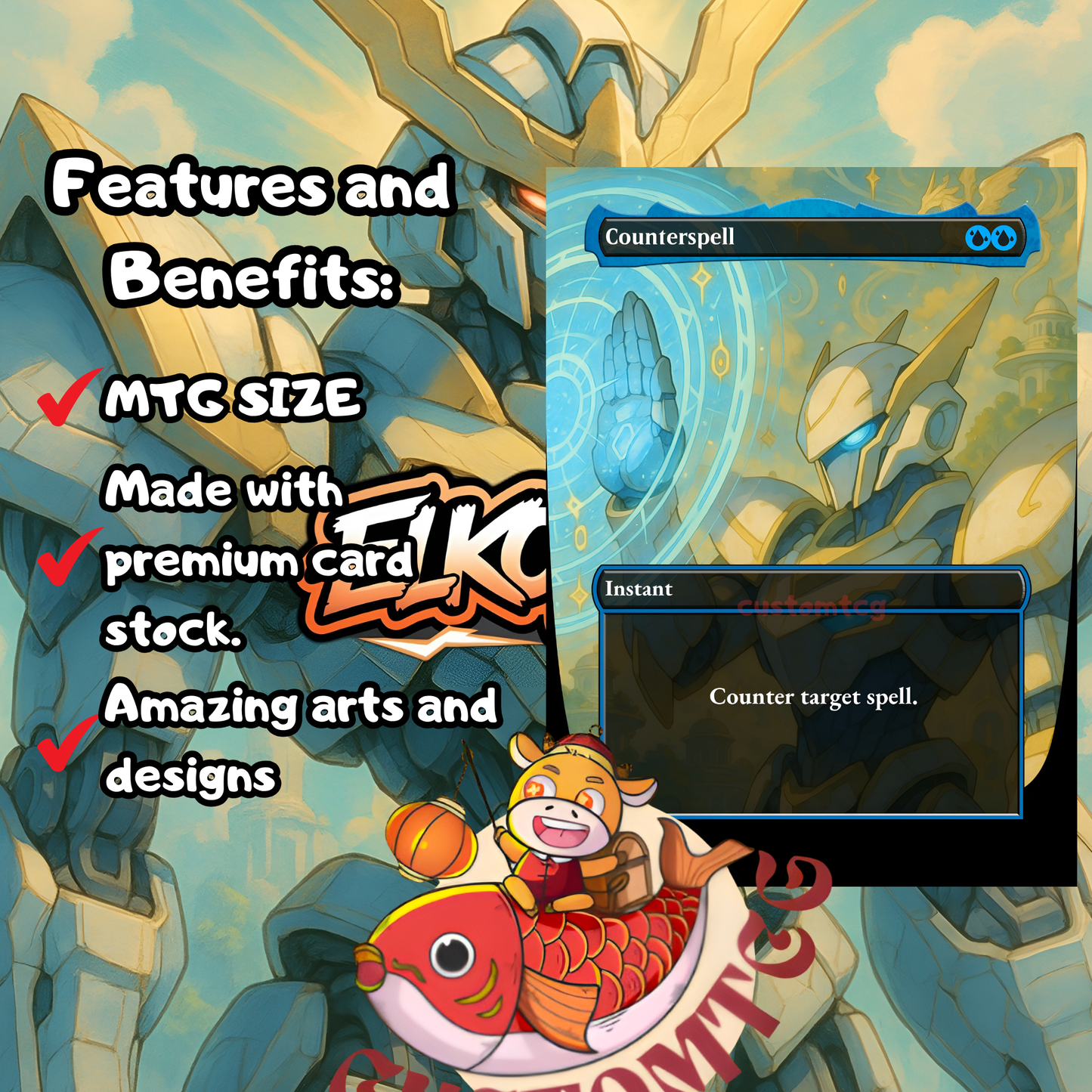 Shorikai Mecha Custom Themed Deck 💥