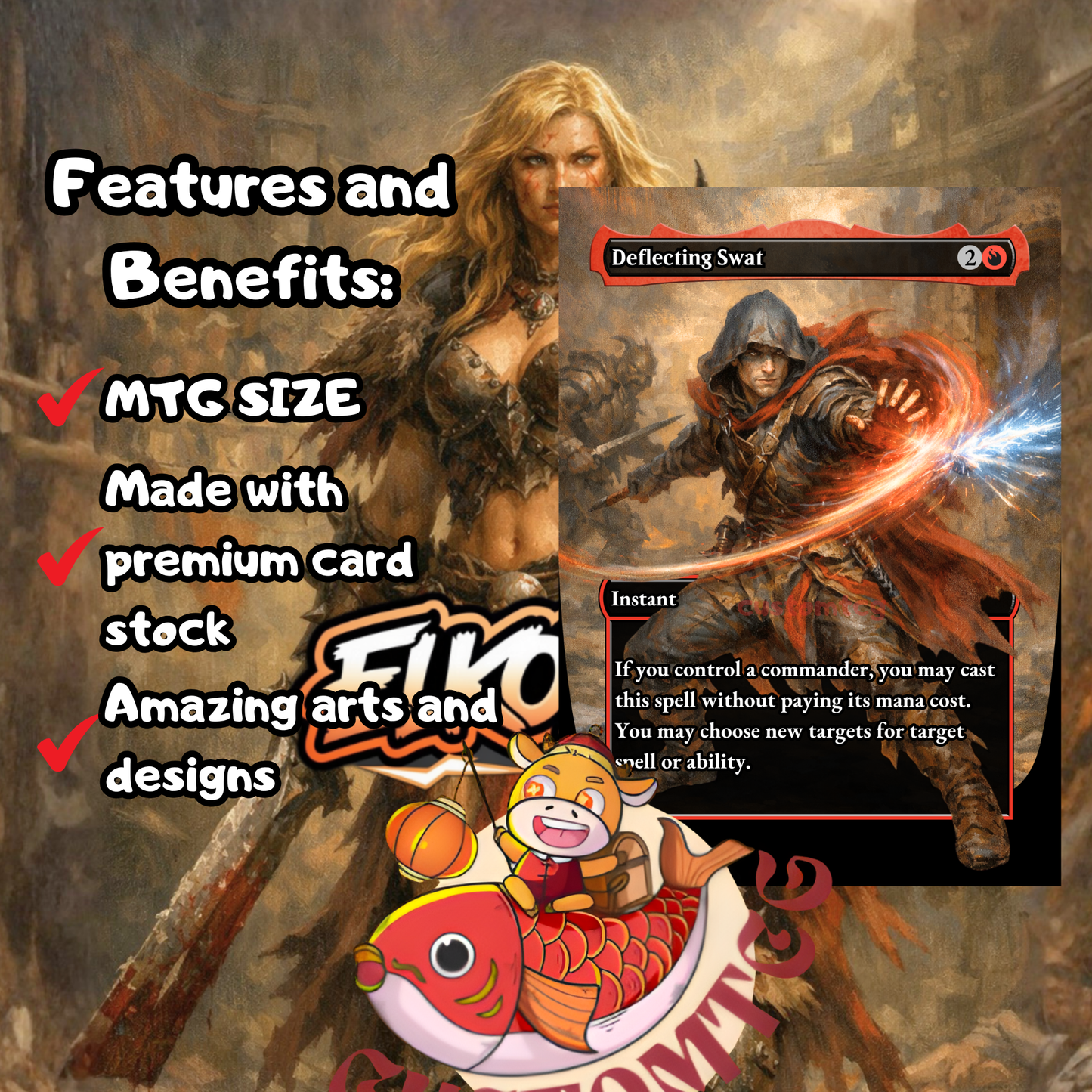 Maarika, Brutal Gladiator custom deck
