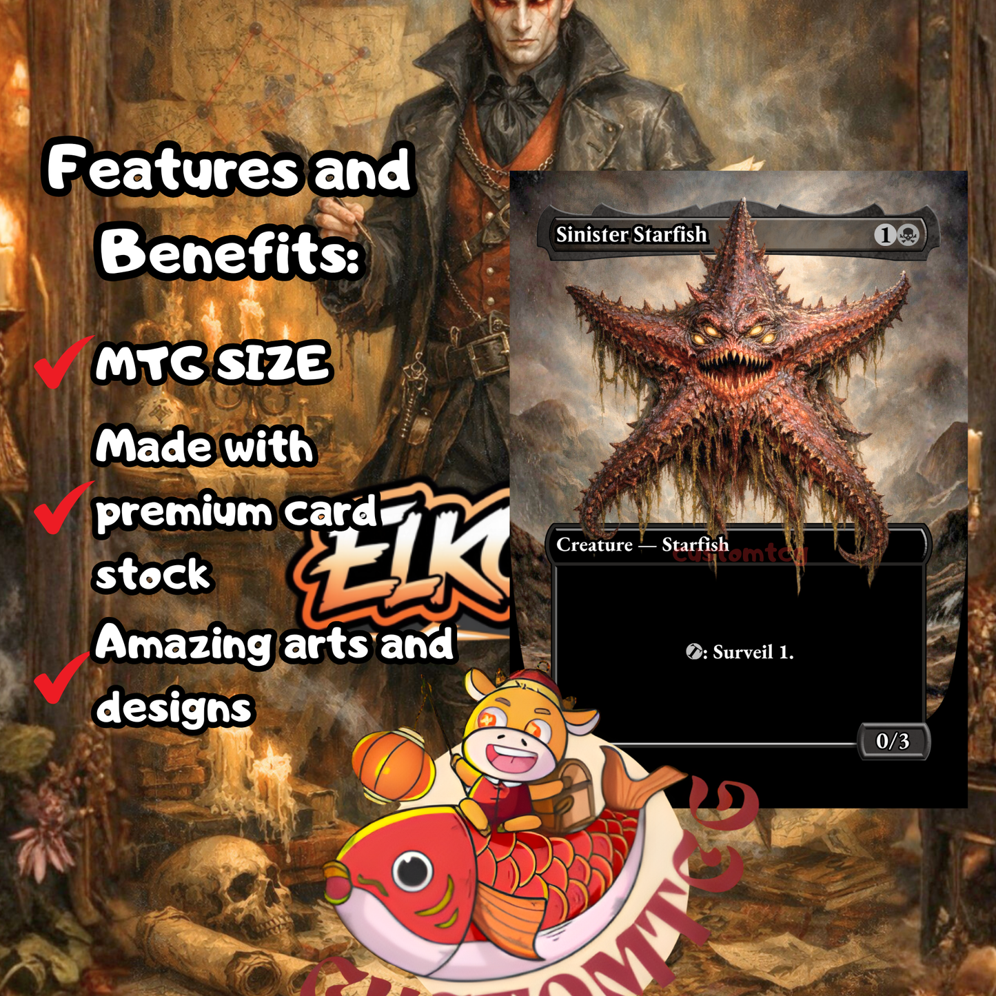 Mirko, Obsessive Theorist – CUSTOM Deck 🧛🔍