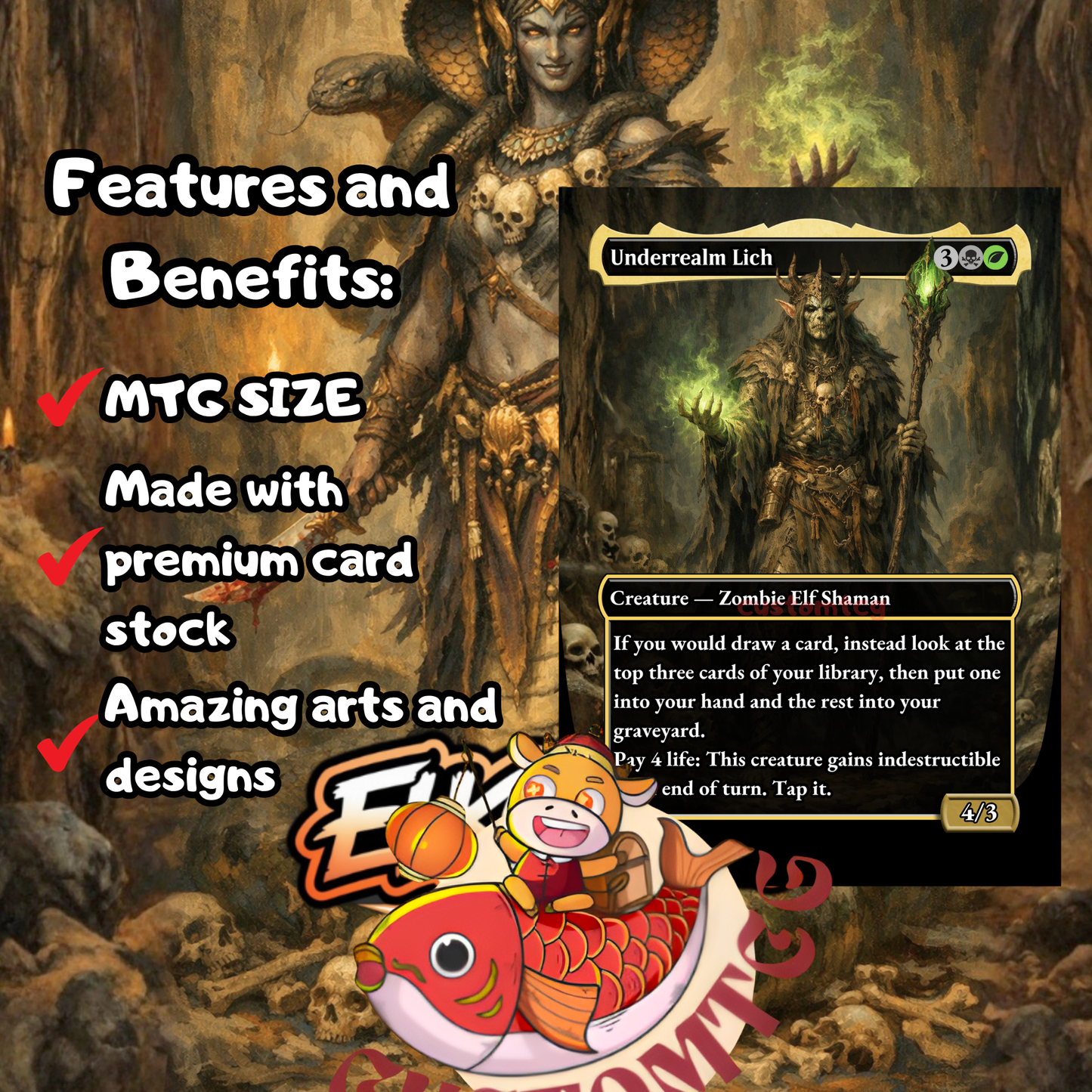 Sidisi, Brood Tyrant Custom Deck