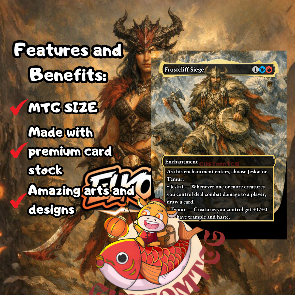 ESHKI DRAGONCLAW — Temur Spells & Creatures Value Custom Deck