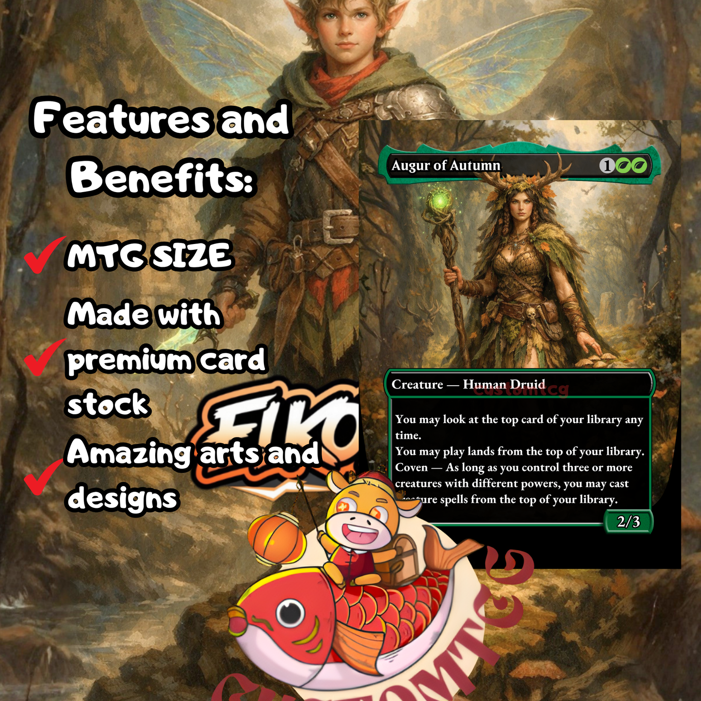 Kellan, the Kid Custom Deck