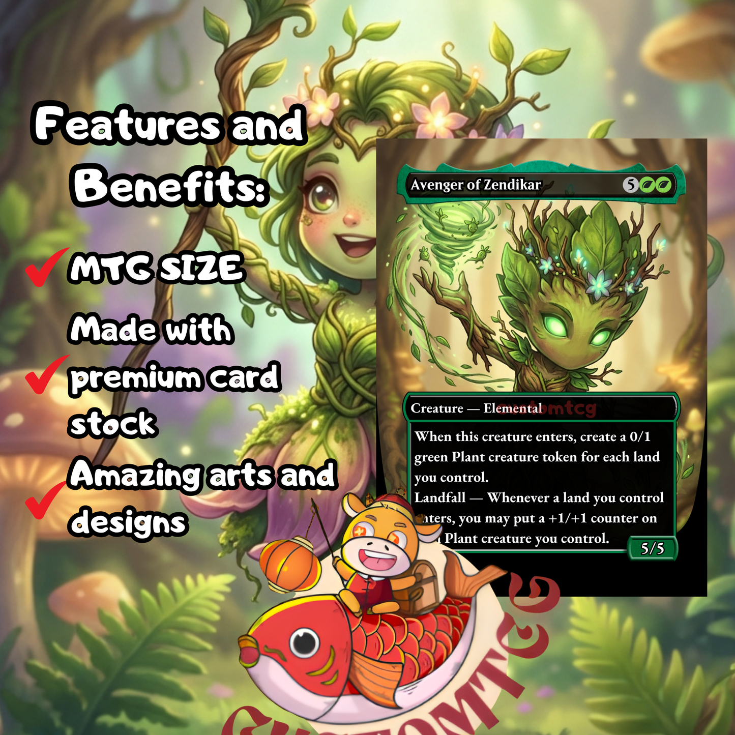 Kirri, Talented Sprout Custom Deck