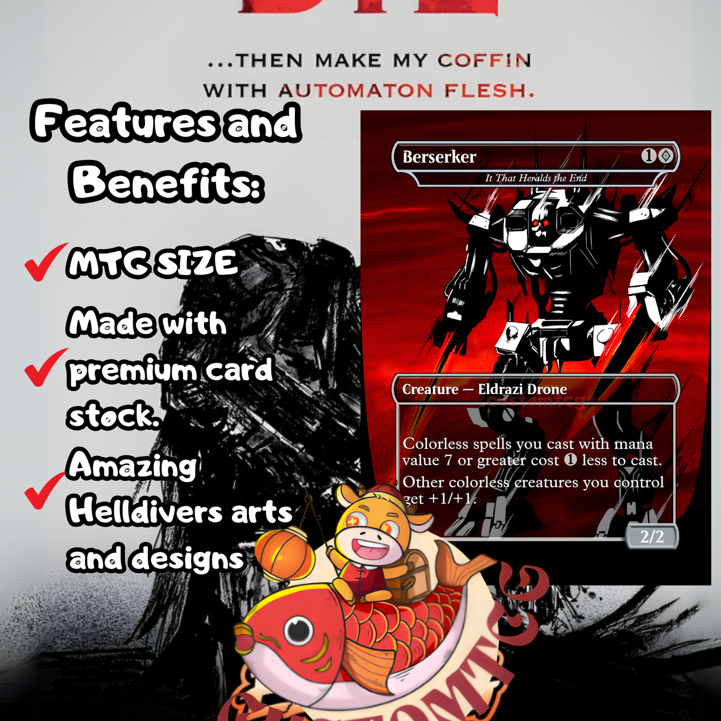 Helldivers Custom Themed Deck