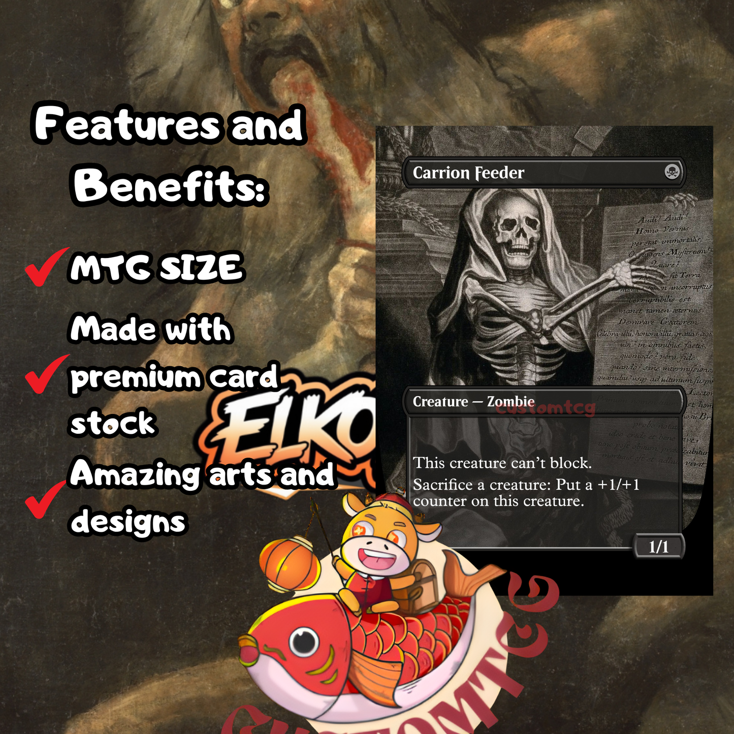 Myrkul, Lord of Bones Custom Deck