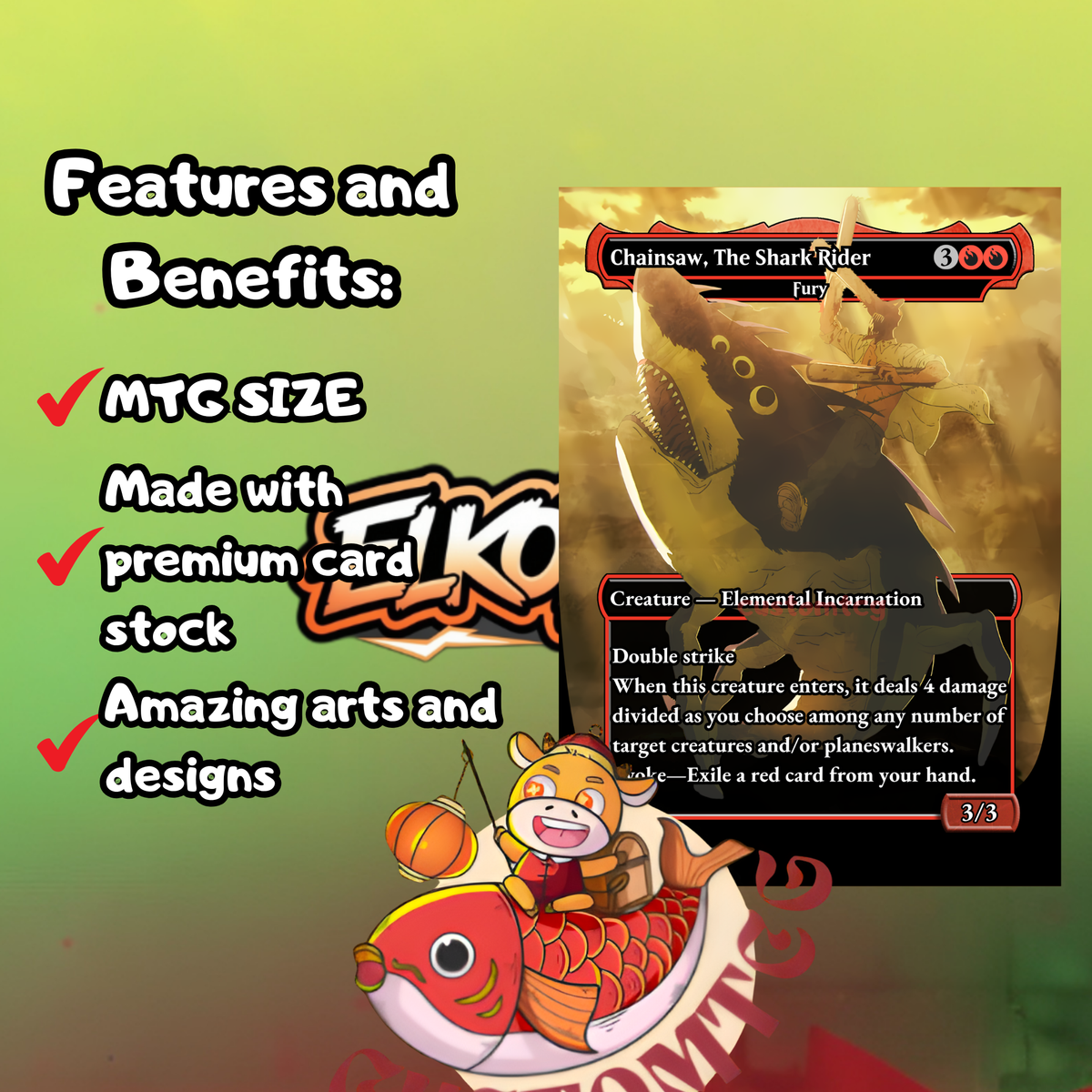 Chainsaw Man Custom Deck