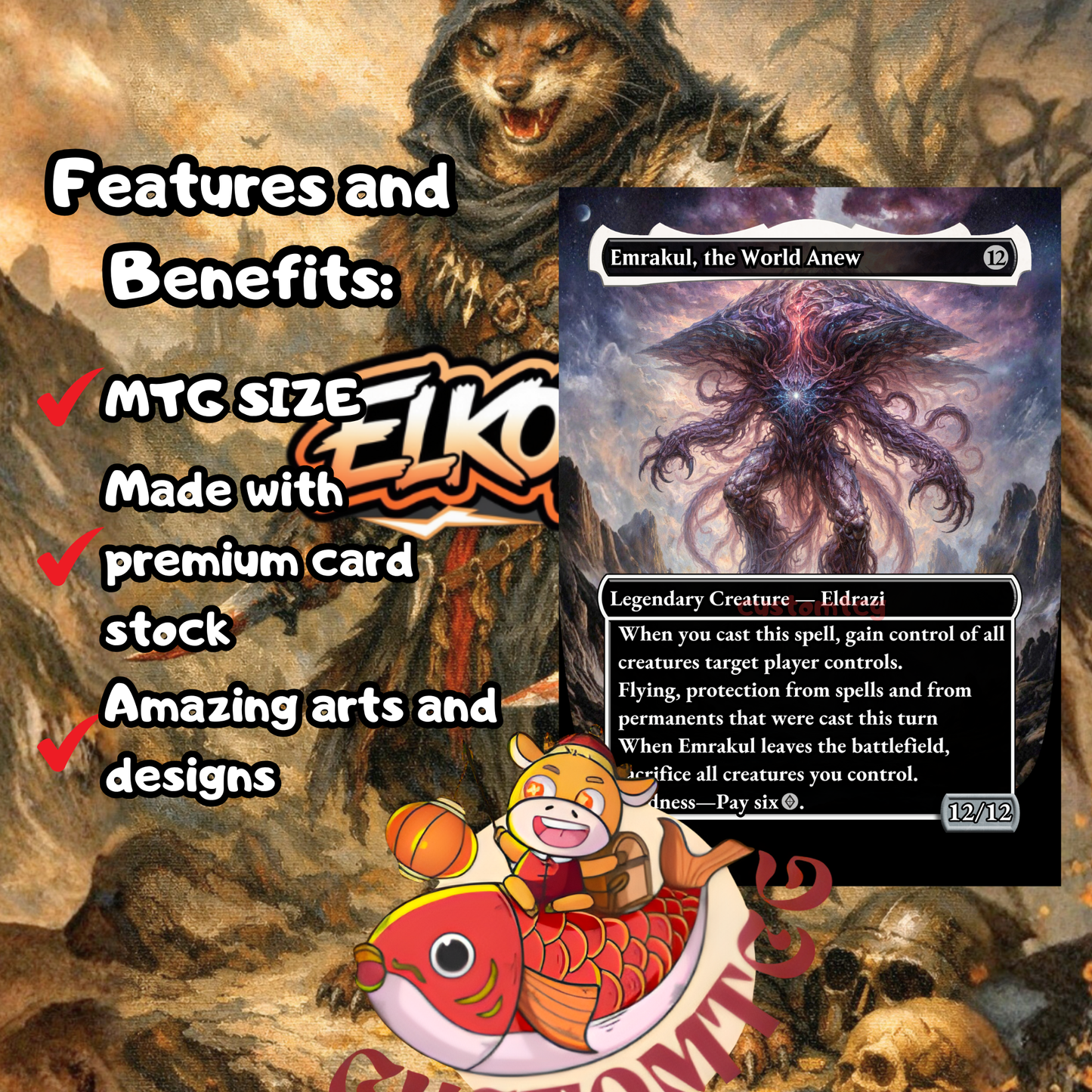 The Infamous Cruelclaw Custom Deck
