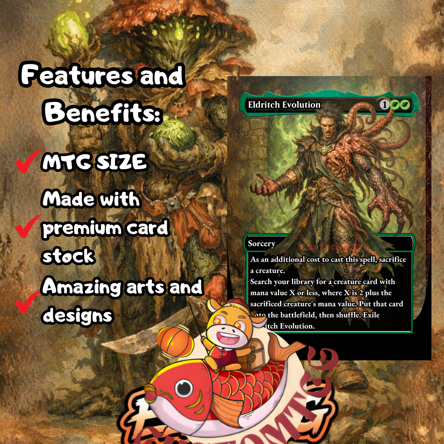 Slimefoot and Squee Custom Deck