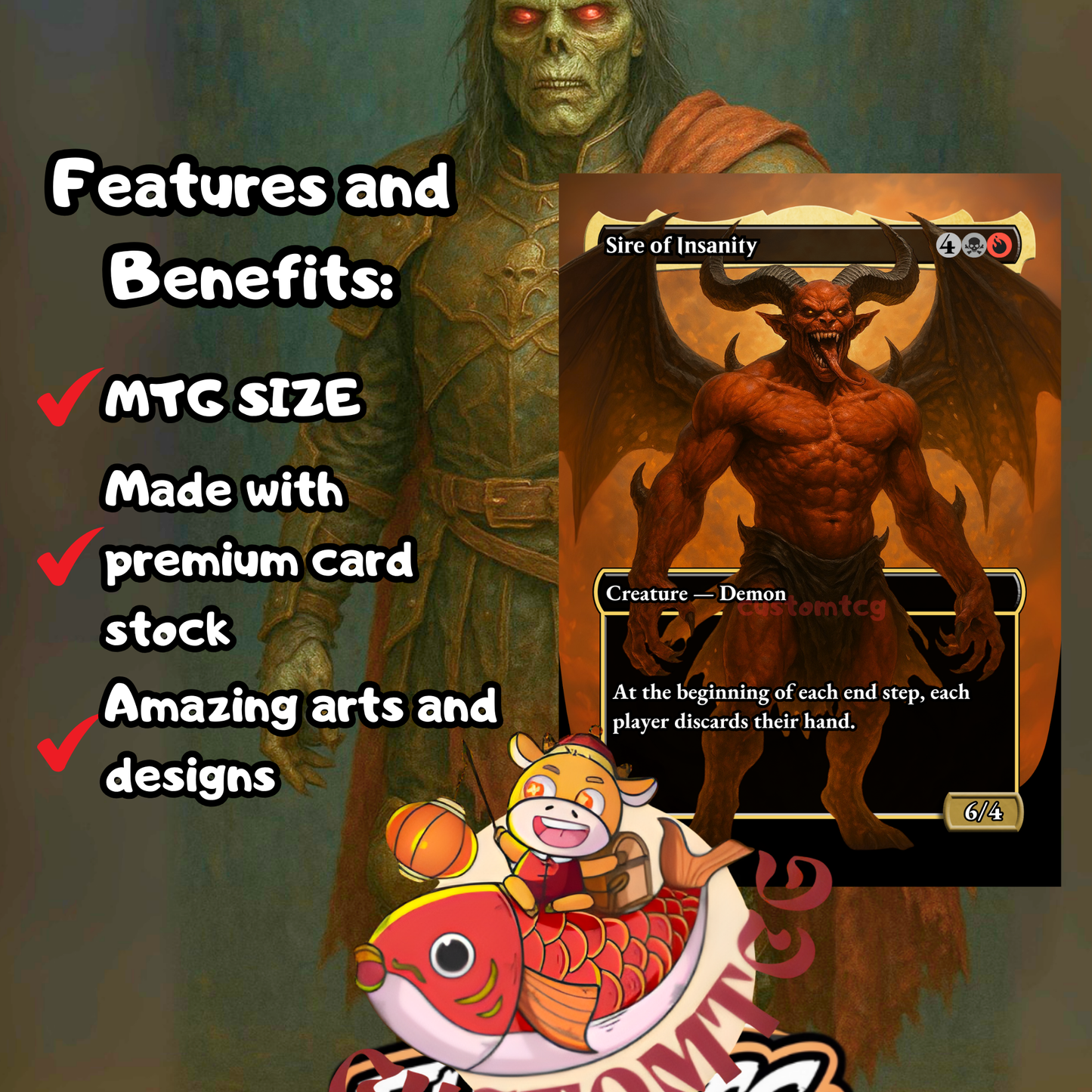 Sedris, the Traitor King – Custom Commander Deck (100 Cards + Tokens)