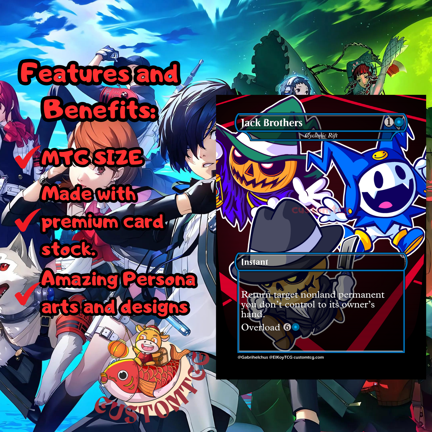 PERSONA Custom Deck