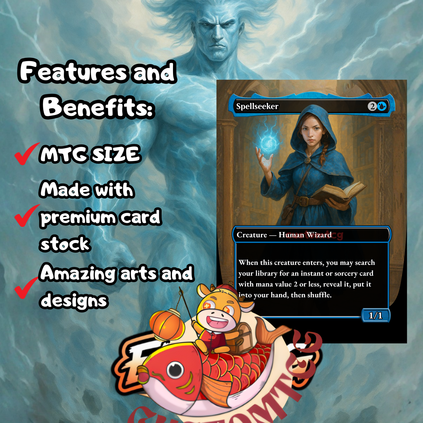 Storm, Force of Nature – Custom Deck