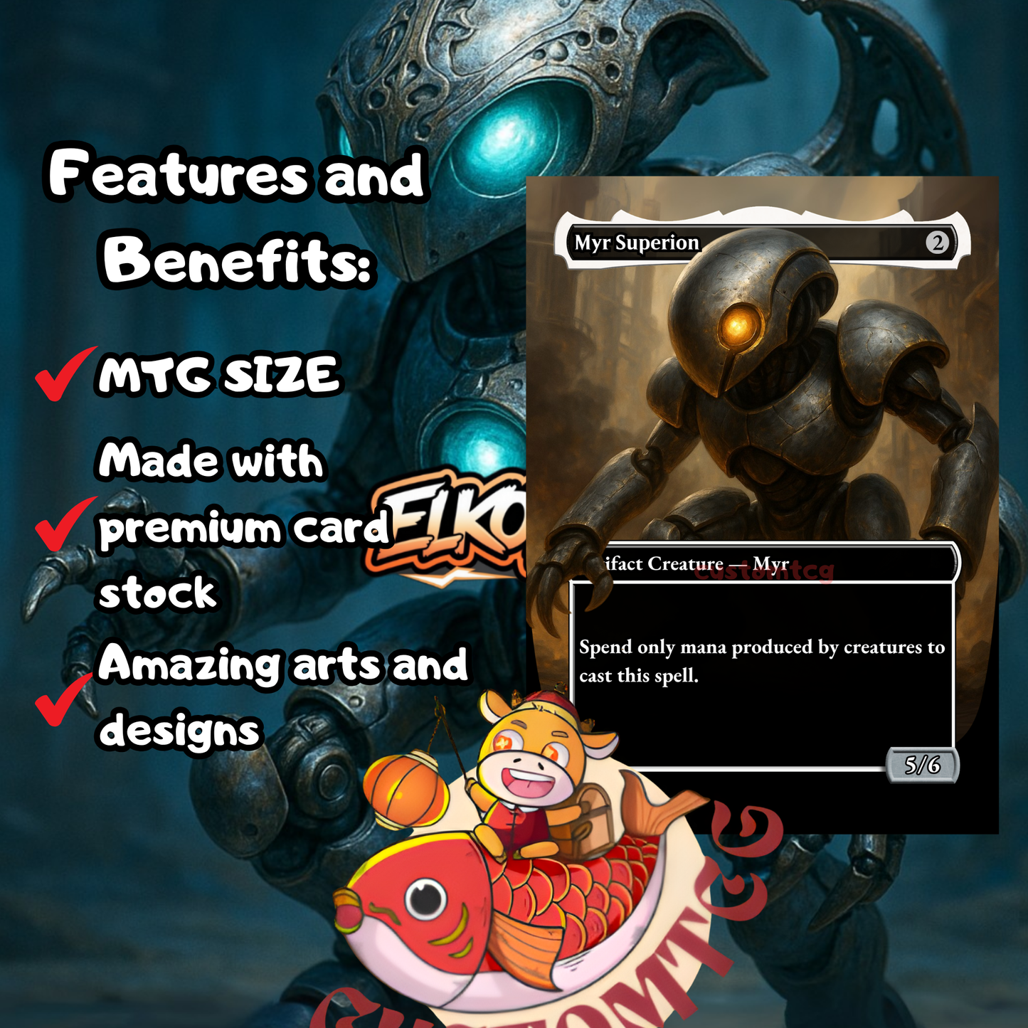 Urtet, Remnant of Memnarch Custom Deck (Top #59)