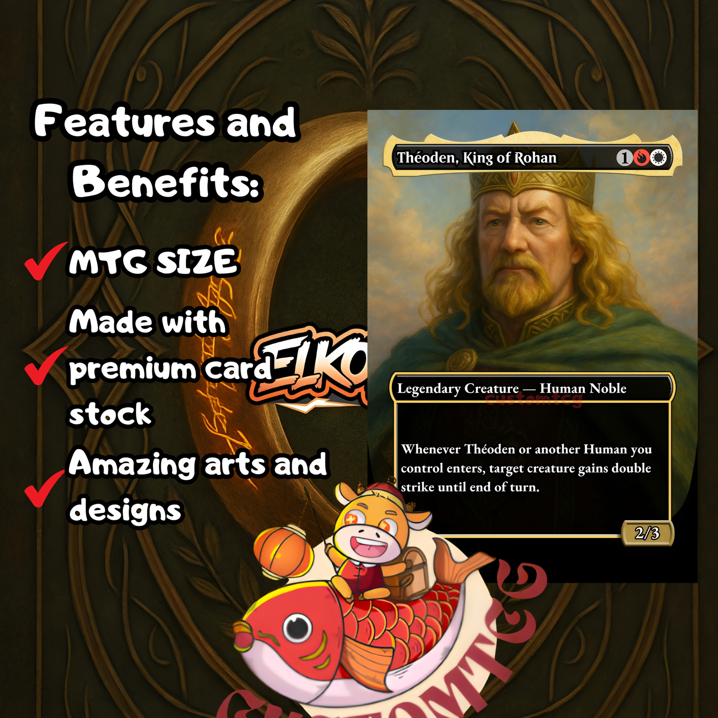 Éowyn Custom Deck – Top 95 EDH Challenge