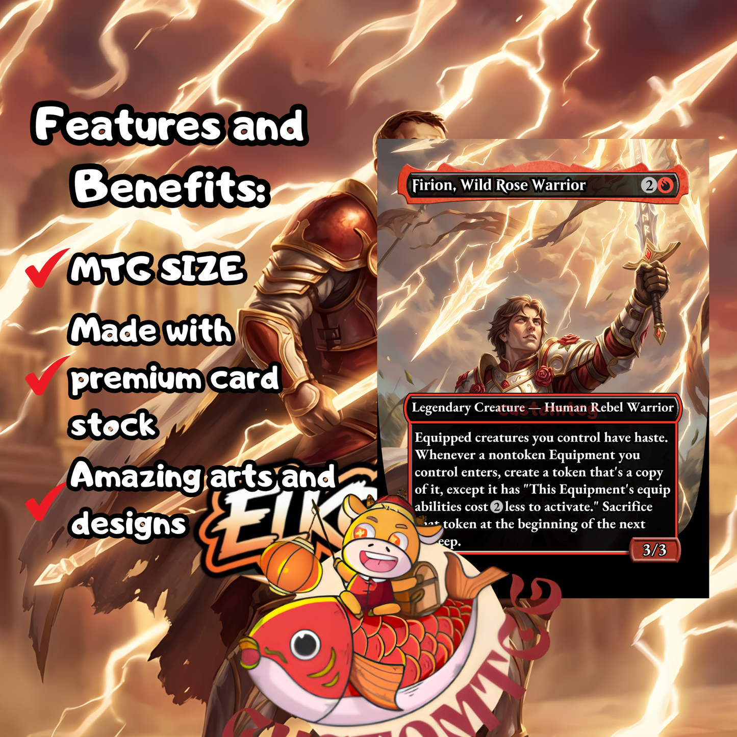 ⚡ Lightning, Army of One – Deck ⚡
