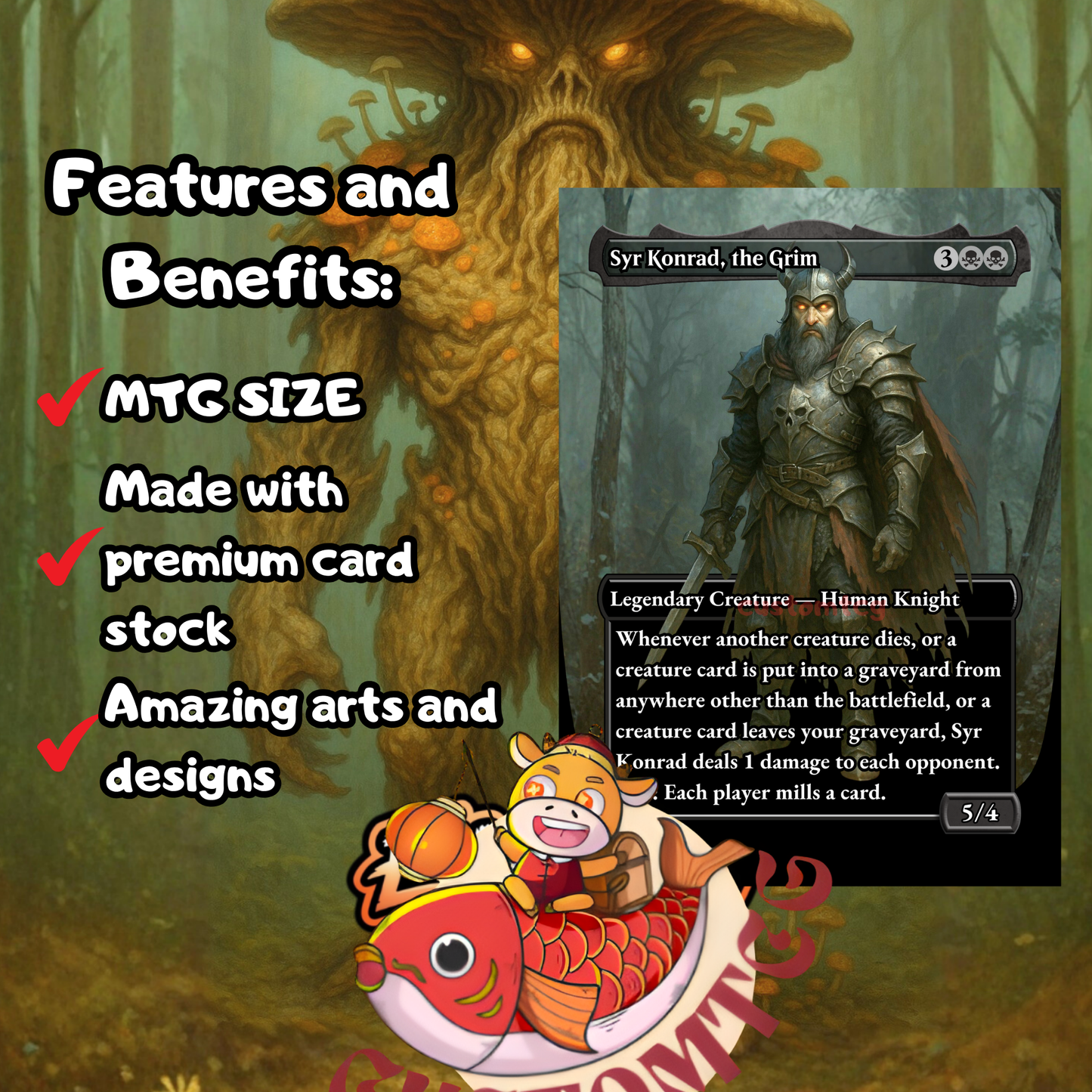The Mycotyrant Custom Deck
