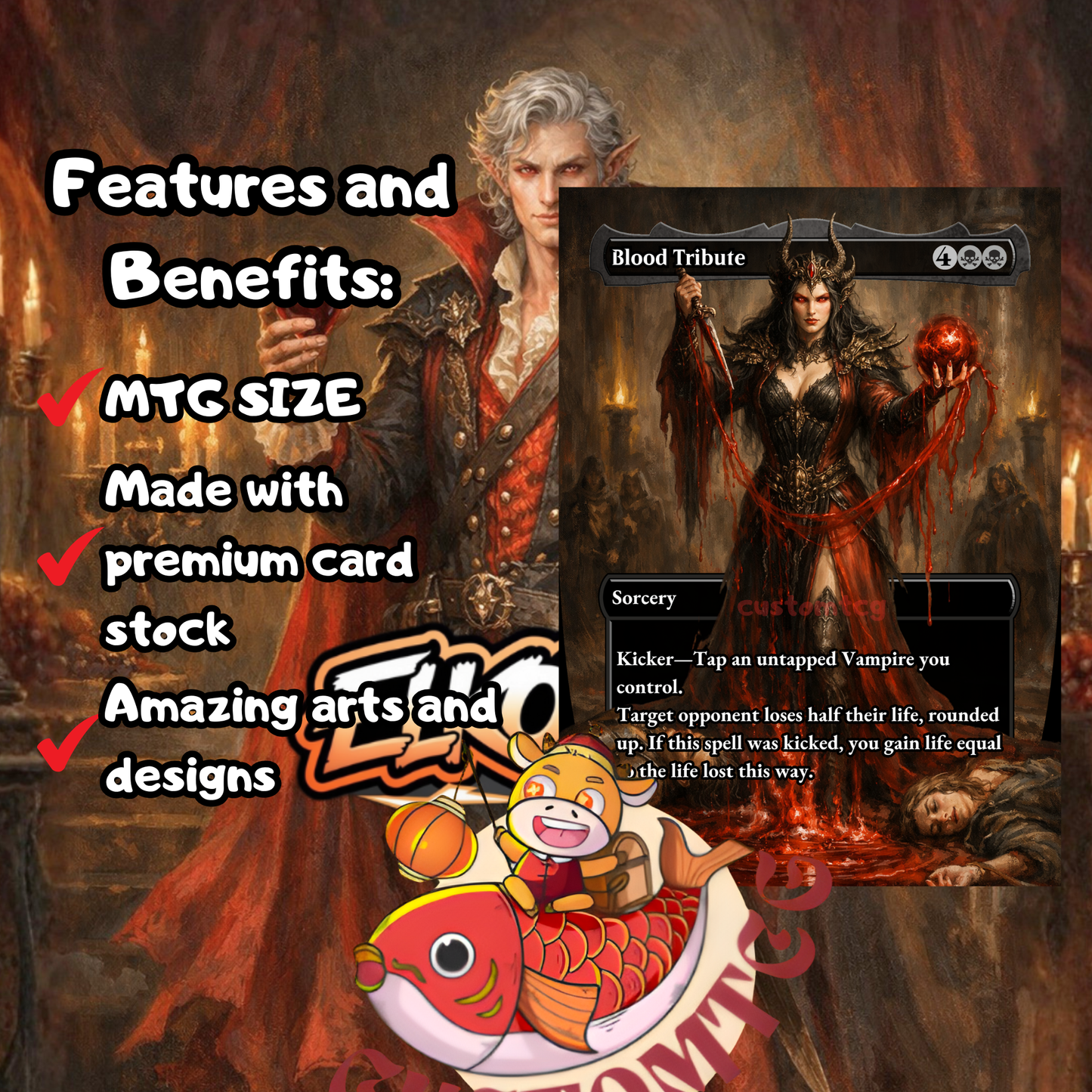 Astarion, the Decadent Custom Deck