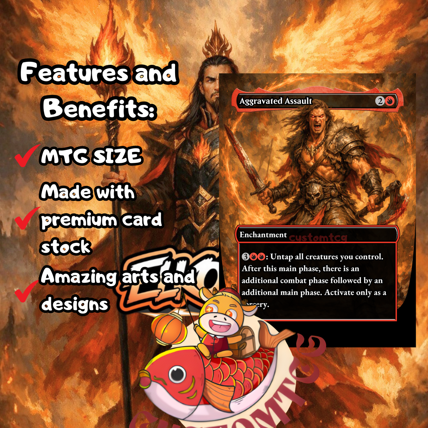Ozai, the Phoenix King Custom Deck