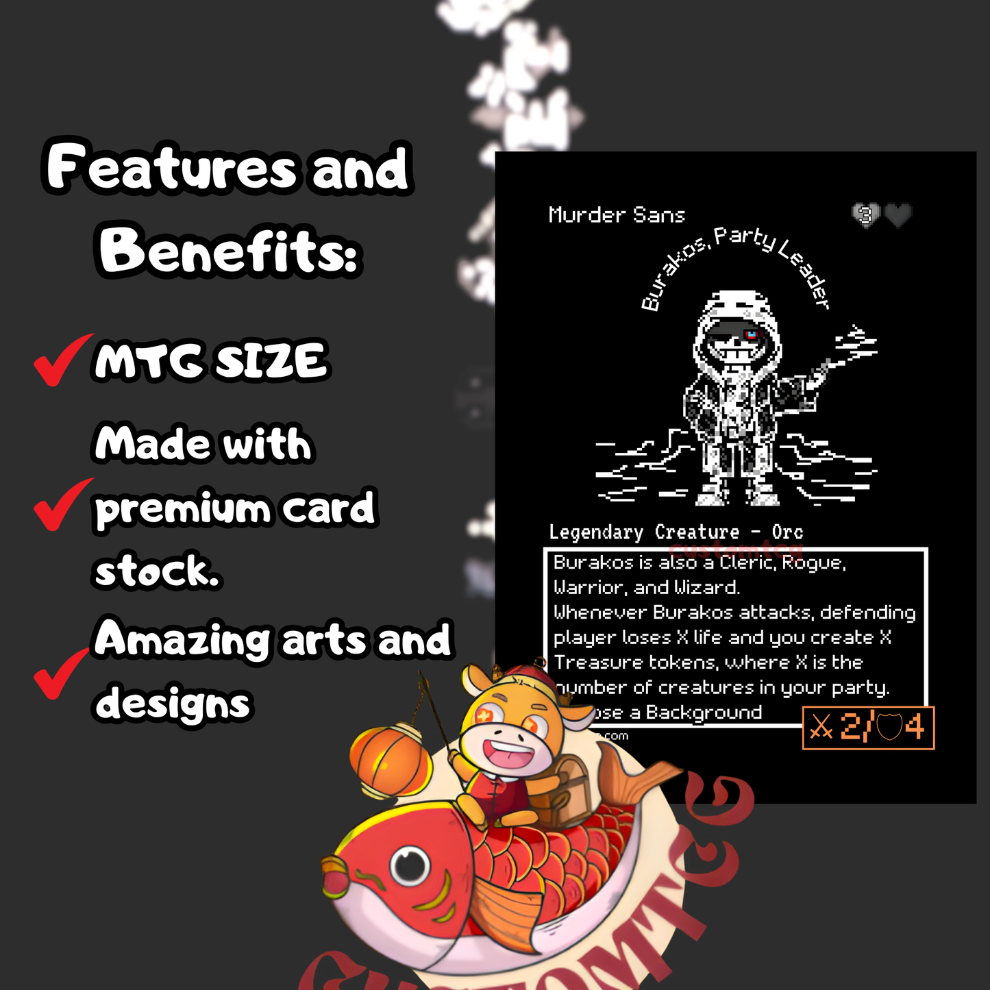 UNDERTALE Custom Deck