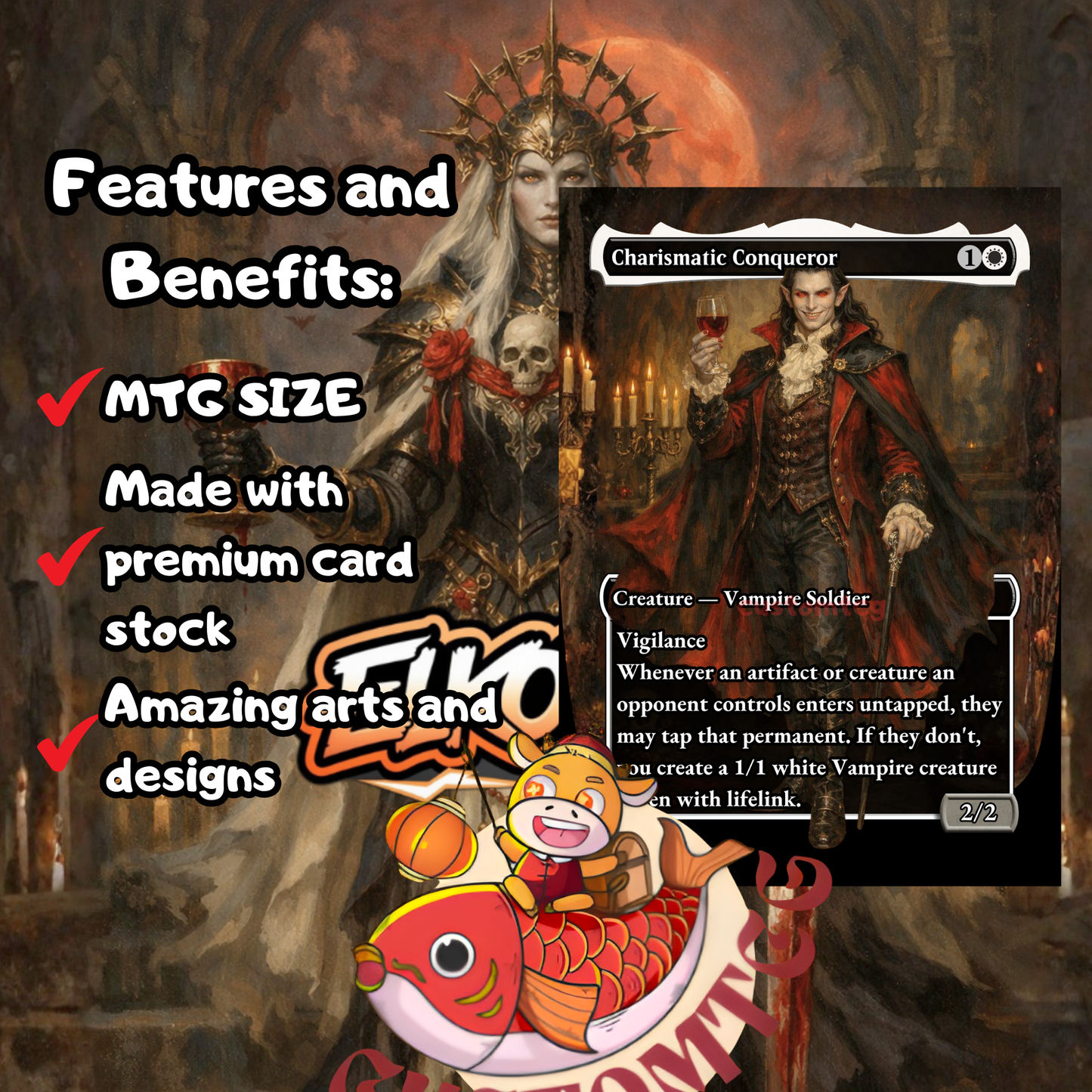 Elenda, the Dusk Rose Custom Deck (Orzhov Aristocrats)