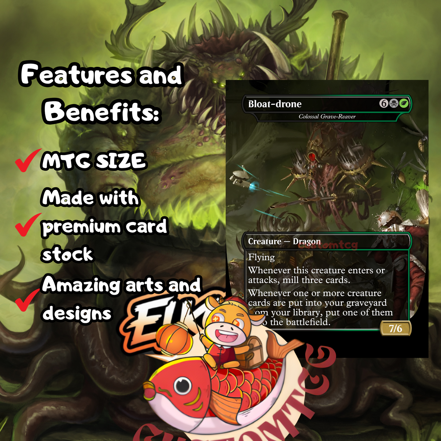 Nurgle, Lord of Pestilence Custom Deck