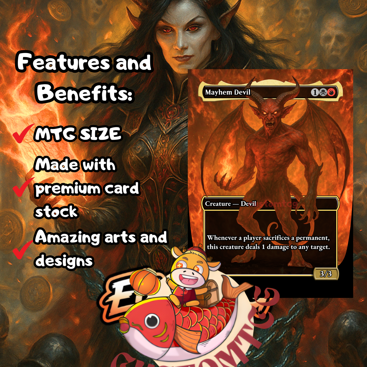 Dihada, Binder of Wills Custom Deck