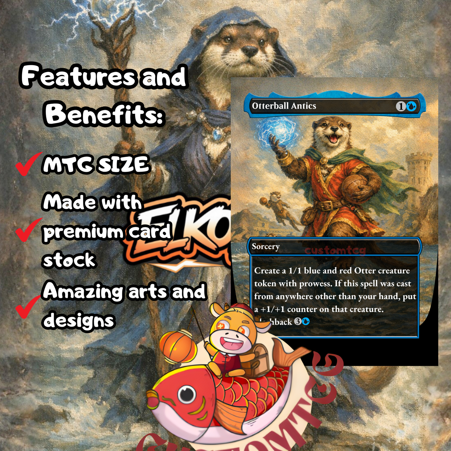 Alania, Divergent Storm Custom Deck 🦦🌩️