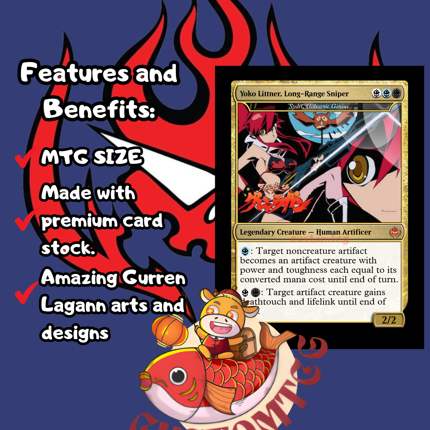 Gurren Lagann Custom Deck