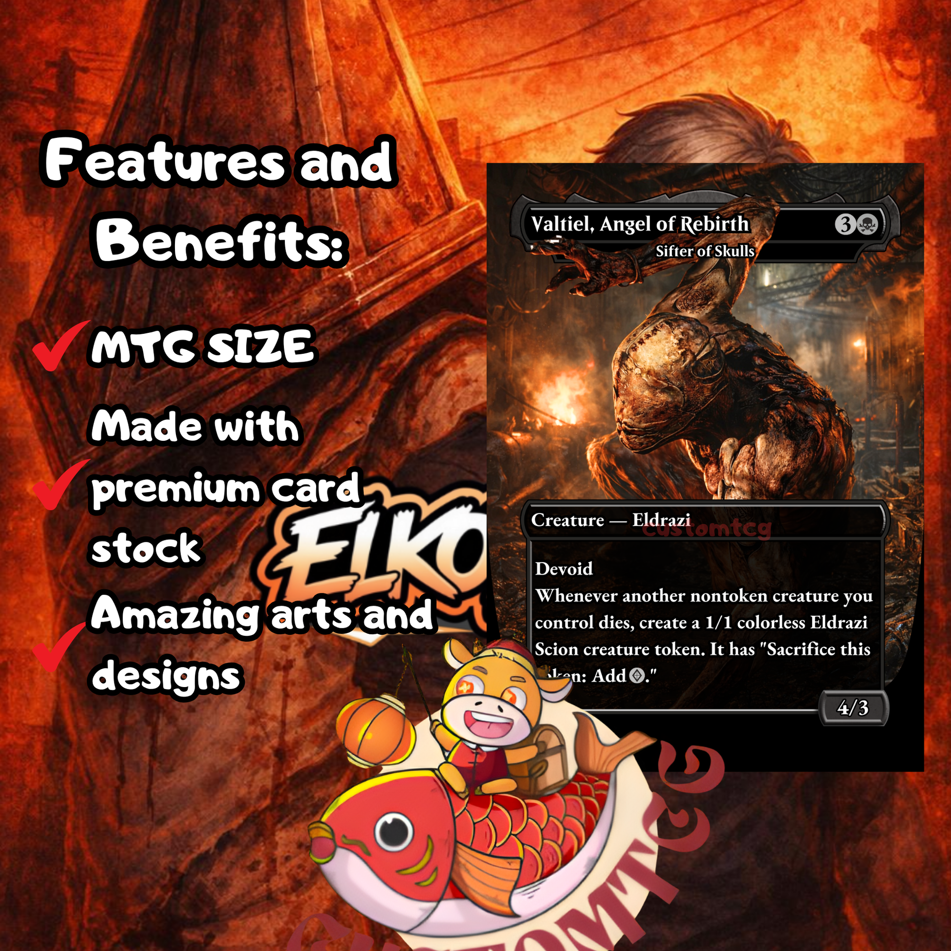 Silent Hill MTG Commander Deck – Custom Horror Cards – ElkoyTCG
