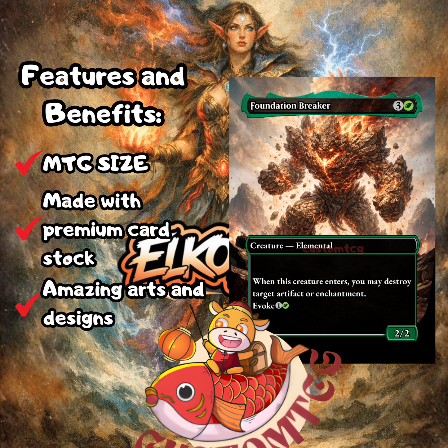 Ashling, the Limitless Custom Deck