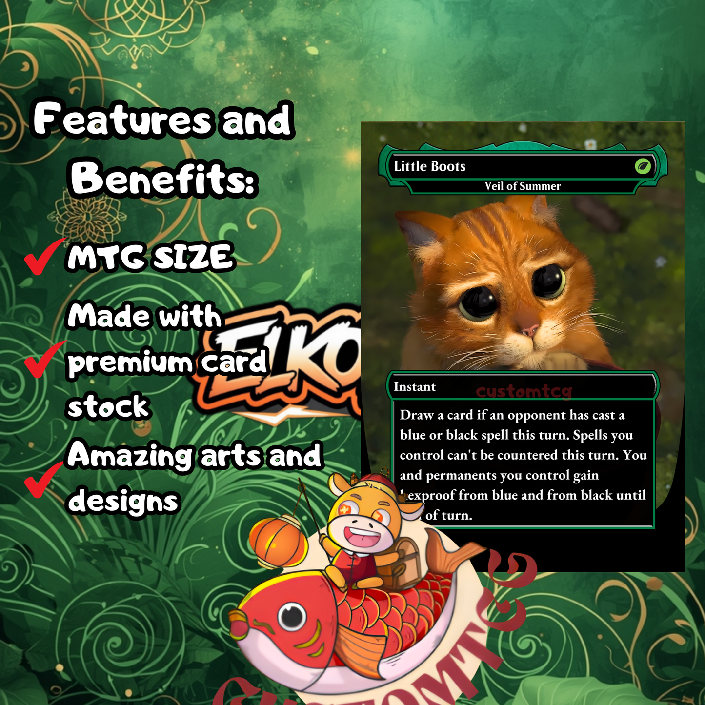 shrek mtg card Shrek Custom Deck