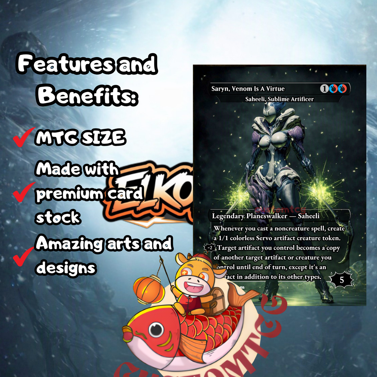 Warframe Custom Deck