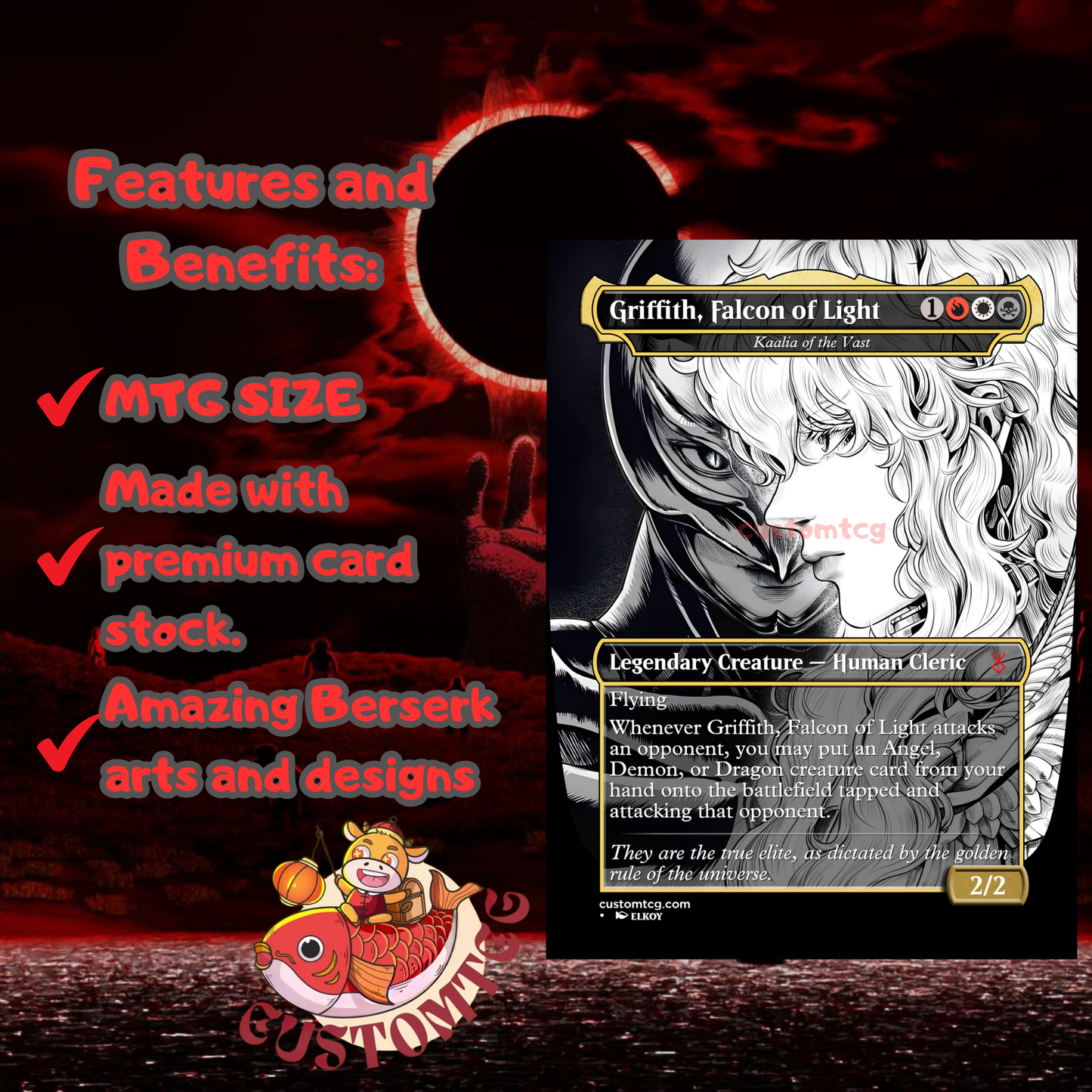 BERSERK V1 Commander Deck