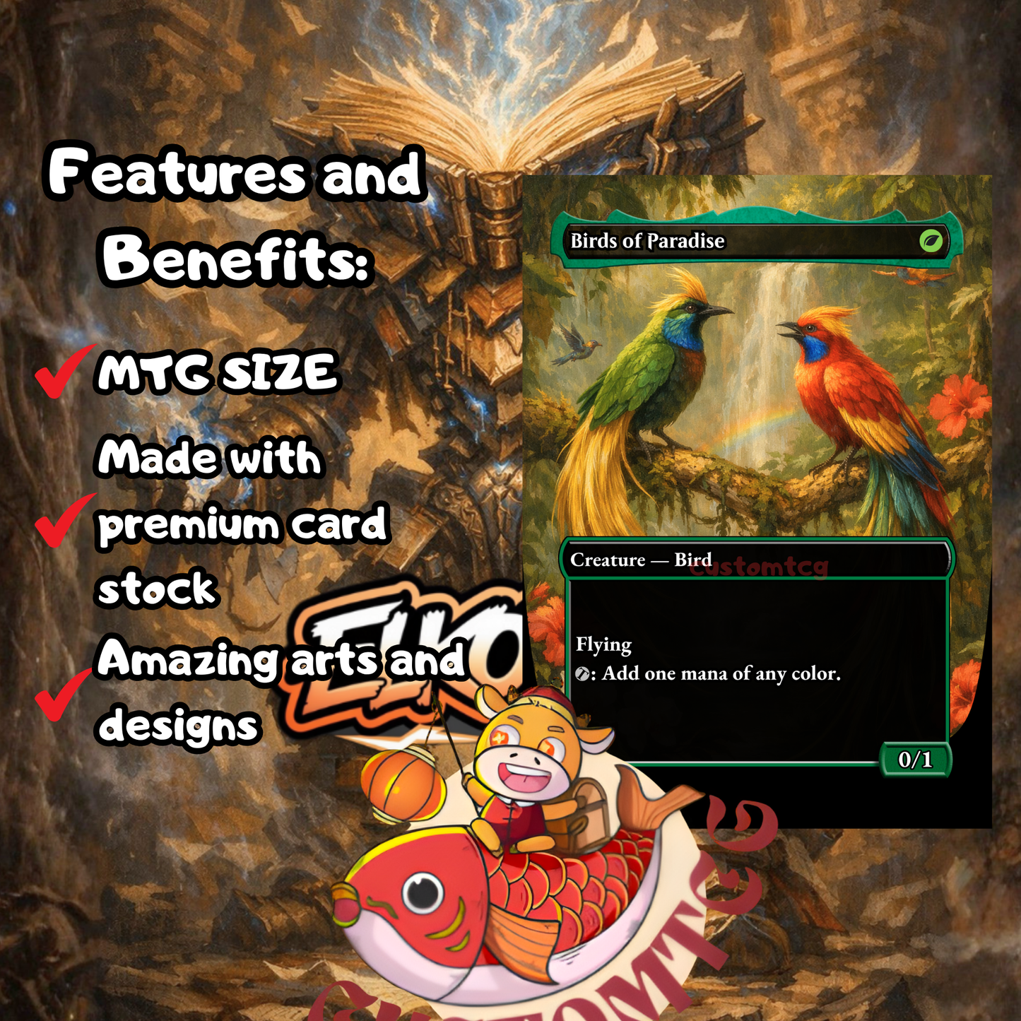 Codie, Vociferous Codex Custom Deck