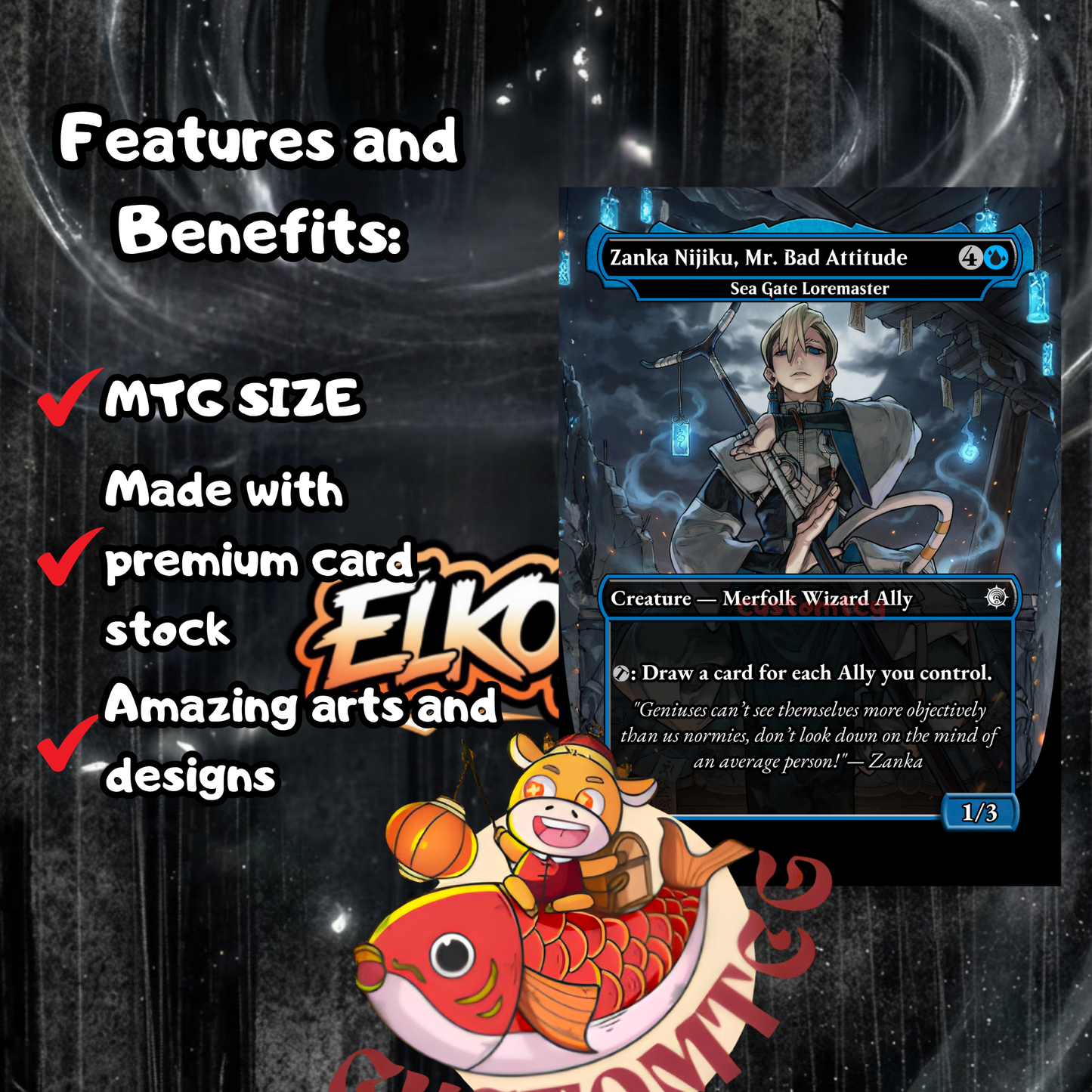 Gachiakuta Custom Deck