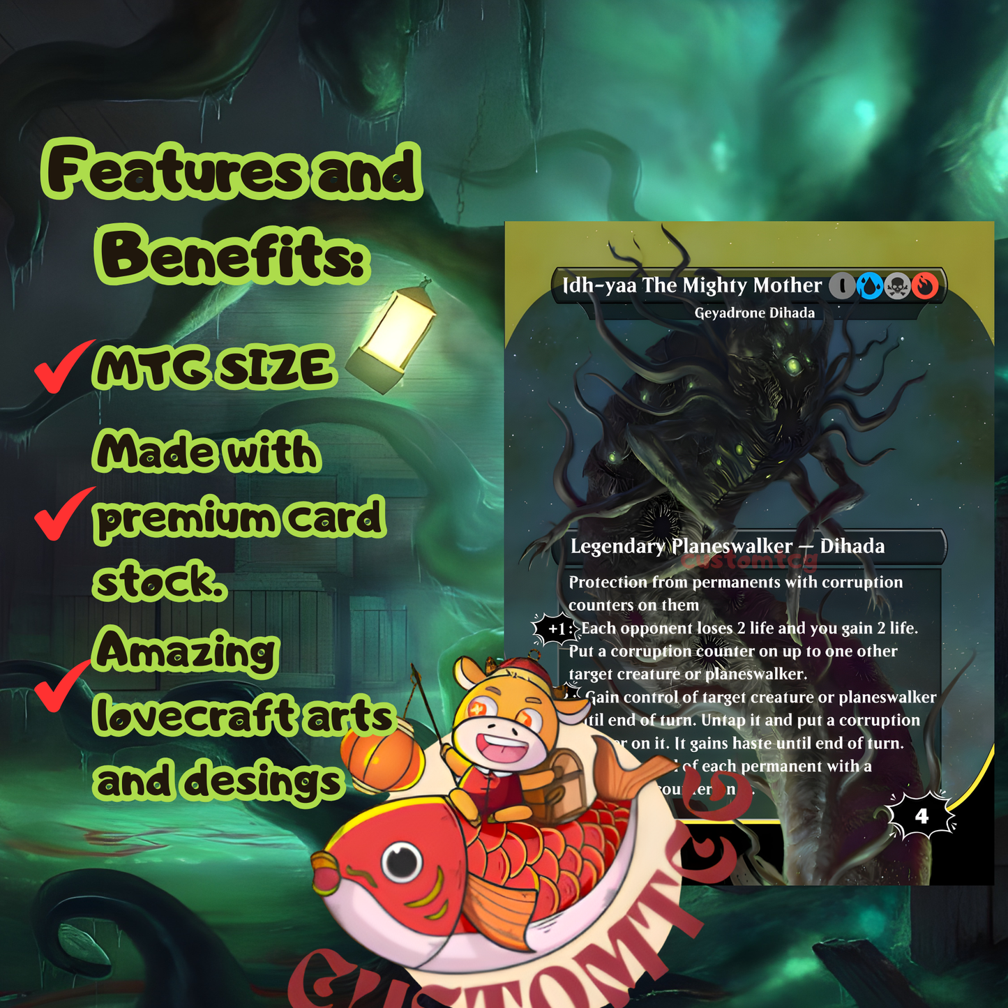 Cthulhu Custom Deck