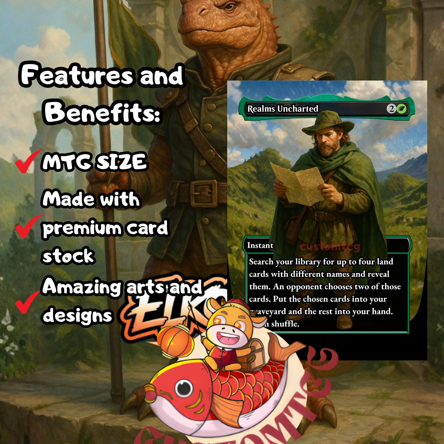 🐊 Tannuk, Memorial Ensign — Custom Deck