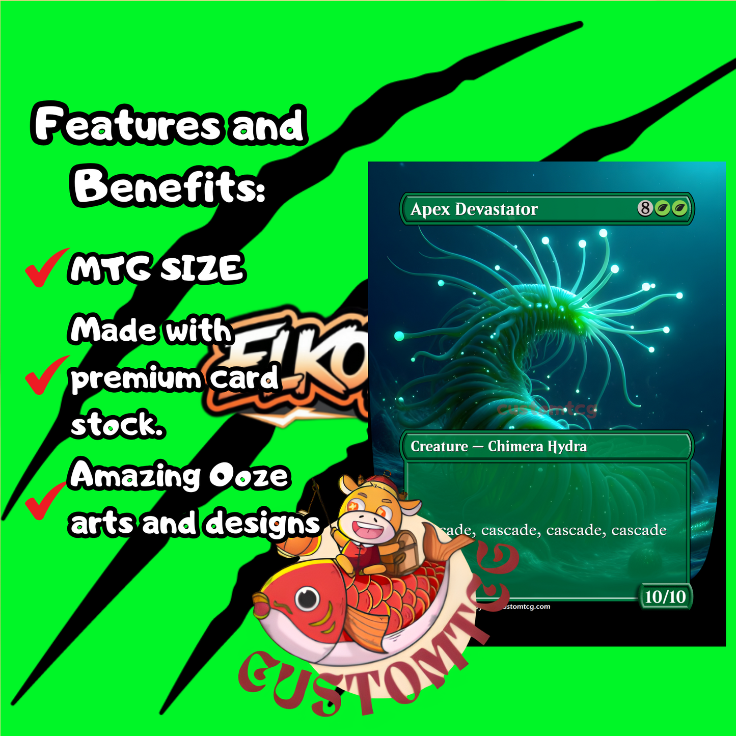 Aeve Oozes Custom Deck - Storm